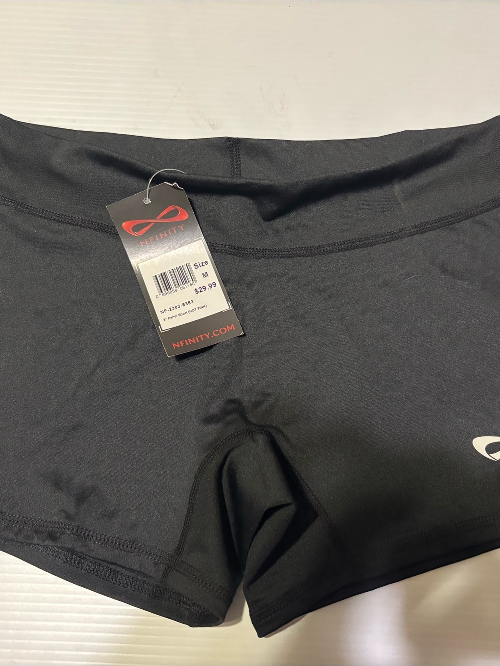 NFINITY Black Women's Performance Bike Shorts